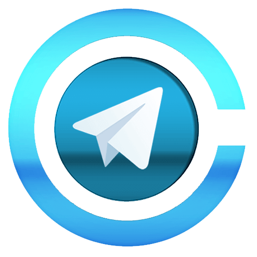 لوگوی تلگرام ابرجیم