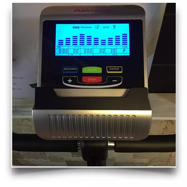 مانیتور دوچرخه ثابت الکترومگنتی آذیموس مدل AZIMUTH AZ8518P