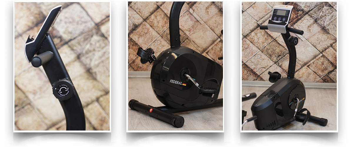 خرید دوچرخه ثابت خانگی نشسته فدرال مبله مدل FEDERAL R370