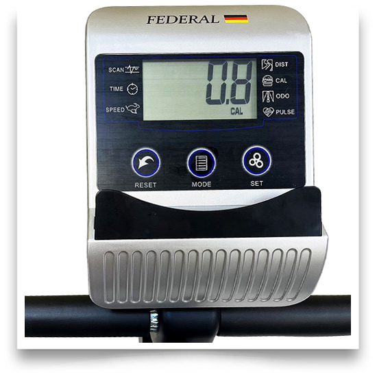 دوچرخه ثابت خانگی ارزان قیمت نشسته فدرال R370