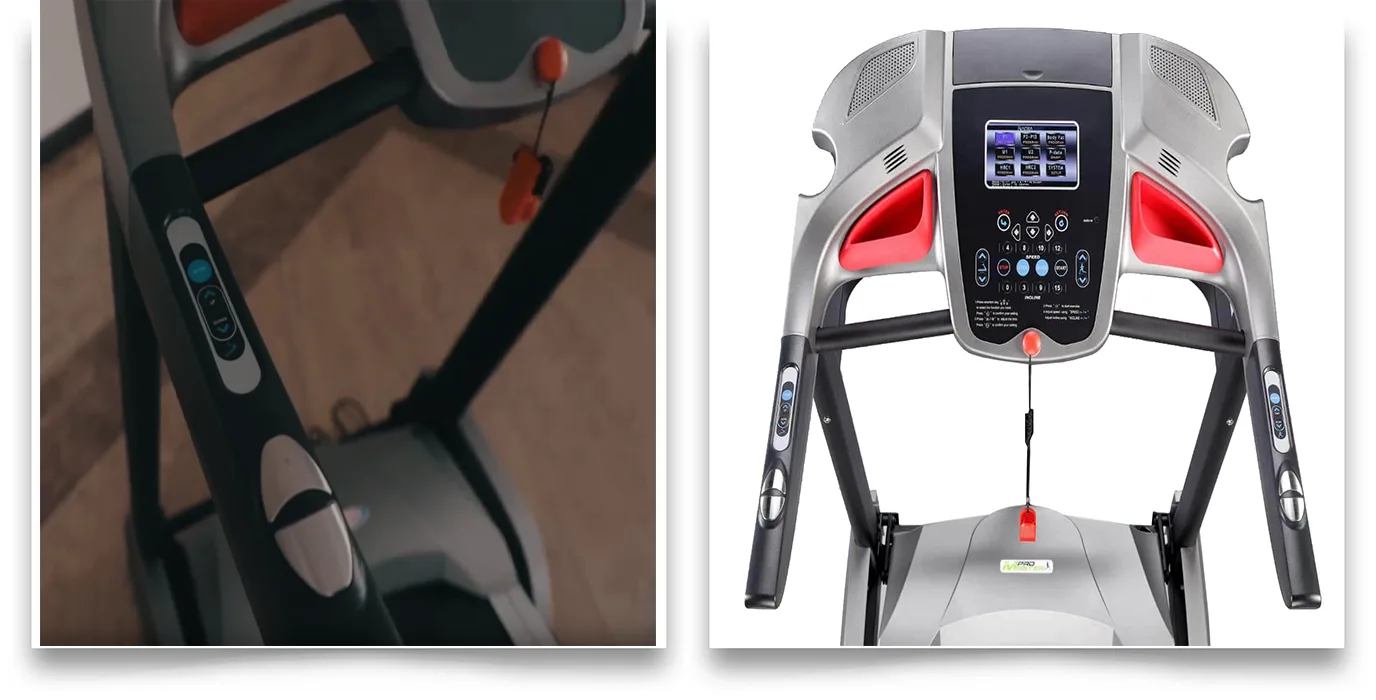 صفحه نمایش تردمیل خانگی تایوانی برند پرومستر Pro Master MT4500