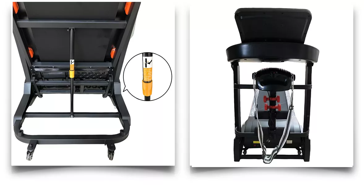 خرید تردمیل خانگی تاشو تاپ فیت مدل TOP FIT B.F.T 02