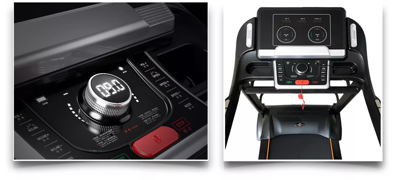 مشخصات نمایشگر تردمیل تاپ فیت مدل Top Fit B.F.T 01